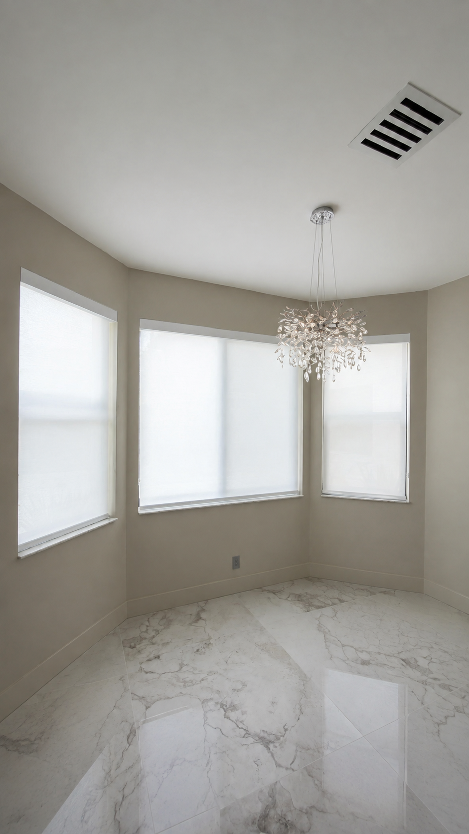 Bay Window Solar Shades